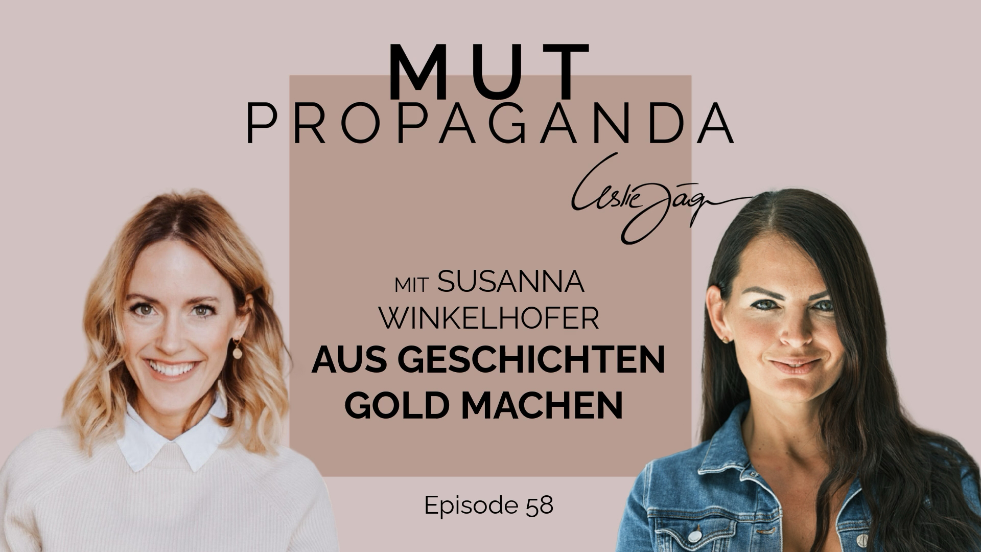 Aus Geschichten Gold machen - im Interview mit Susanna Winkelhofer