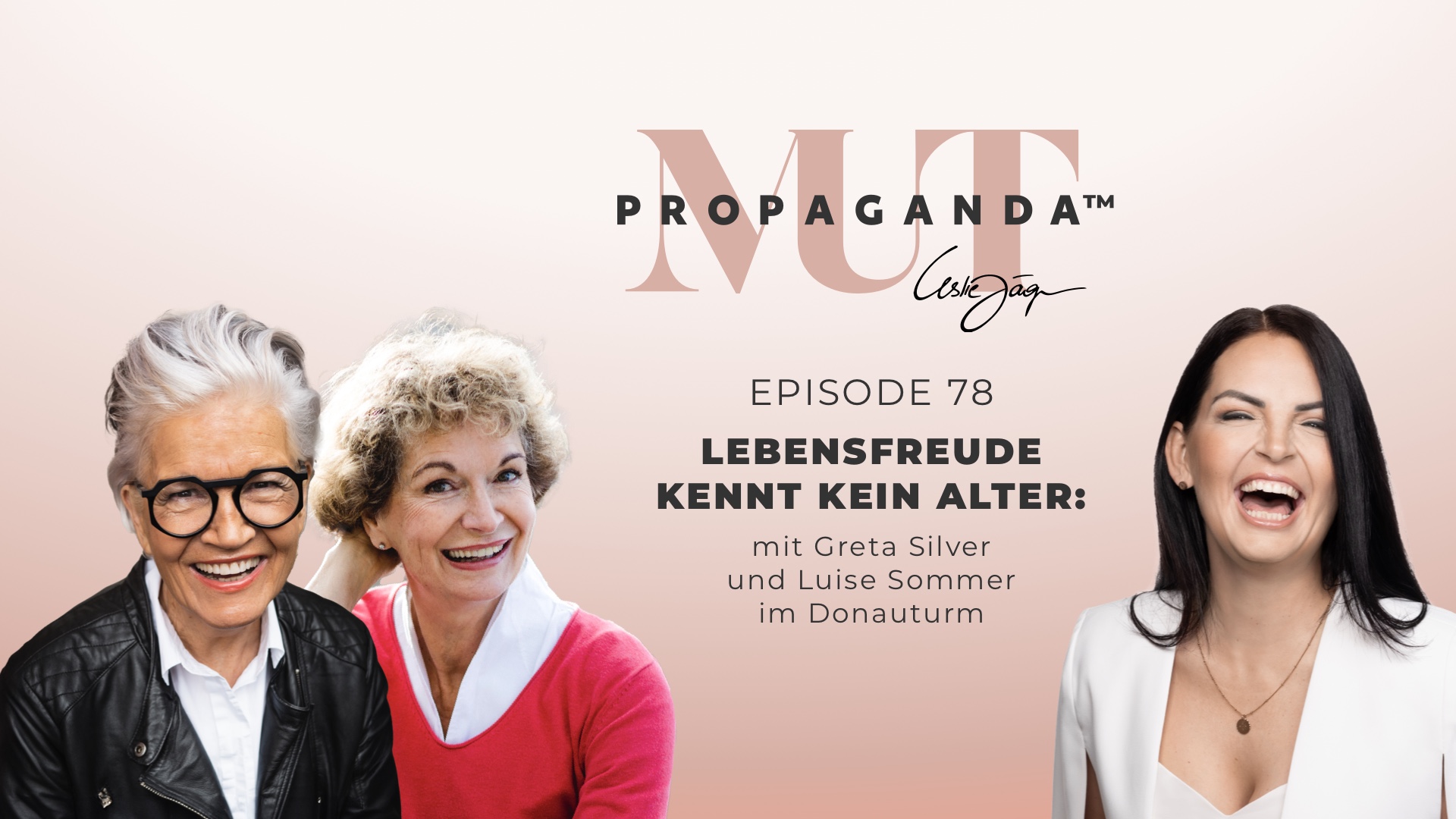 Lebensfreude kennt kein Alter - im Interview mit Greta Silver und Luise Sommer