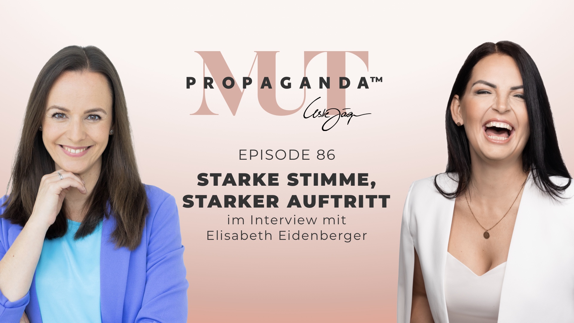 Starke Stimme, starker Auftritt – im Interview mit Elisabeth Eidenberger